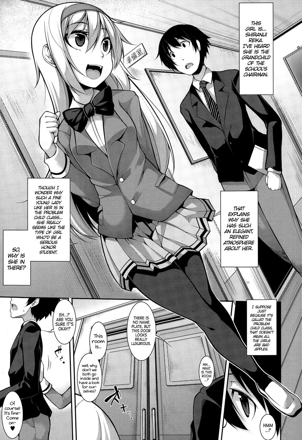 Hentai Manga Comic-Clever? Solution-Chapter 1-7